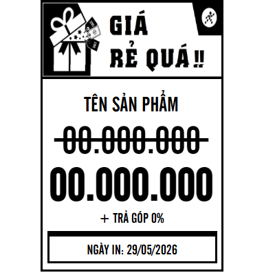 POPUP BÀN TRẢI NGHIỆM