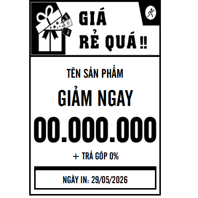 POPUP BÀN TRẢI NGHIỆM