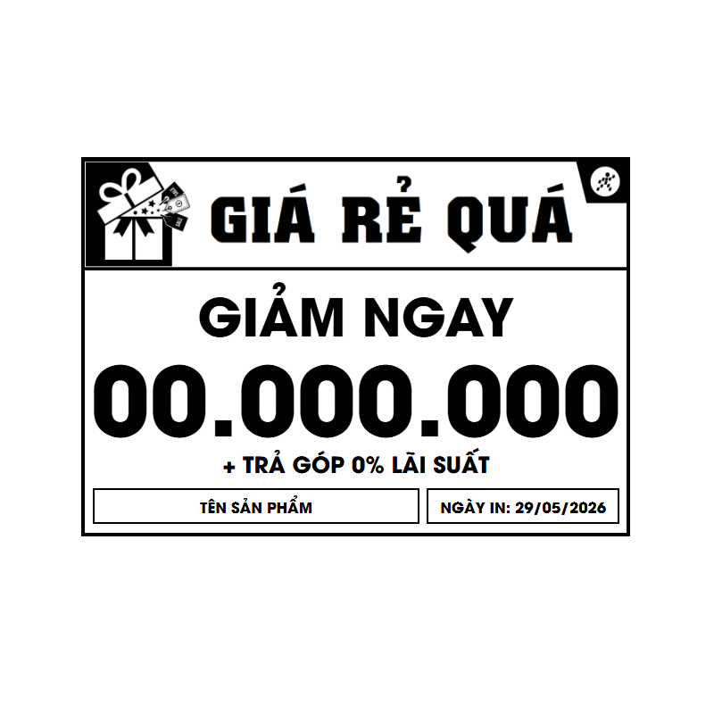 POPUP MÁY GIẶT