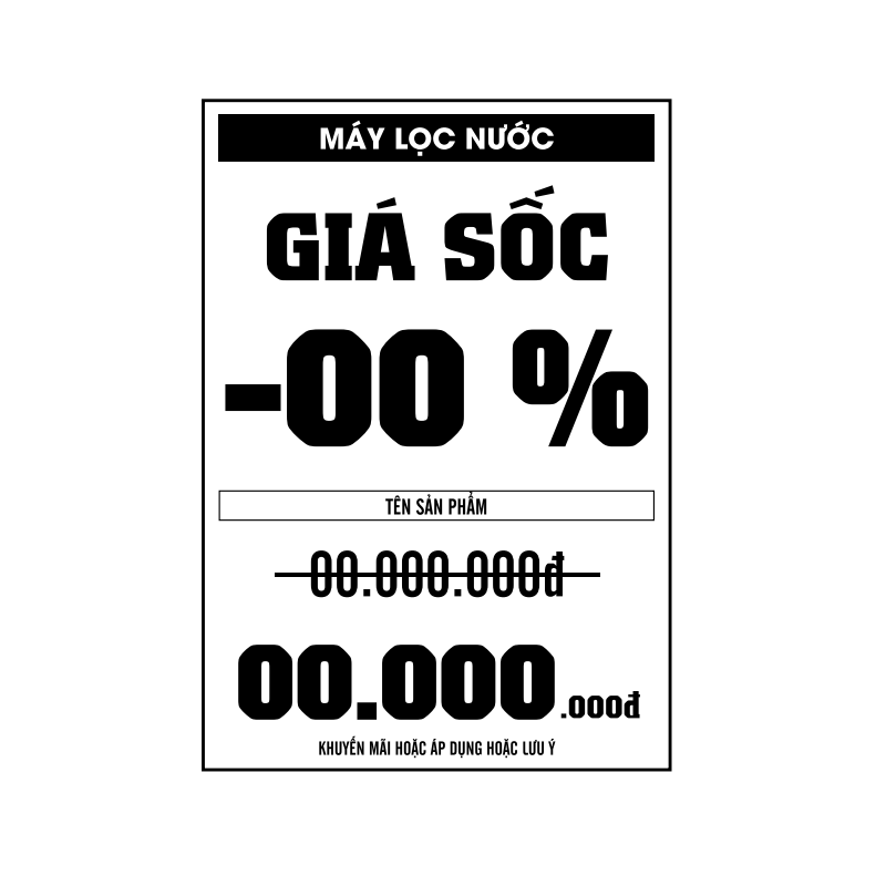 POPUP MÁY LỌC NƯỚC